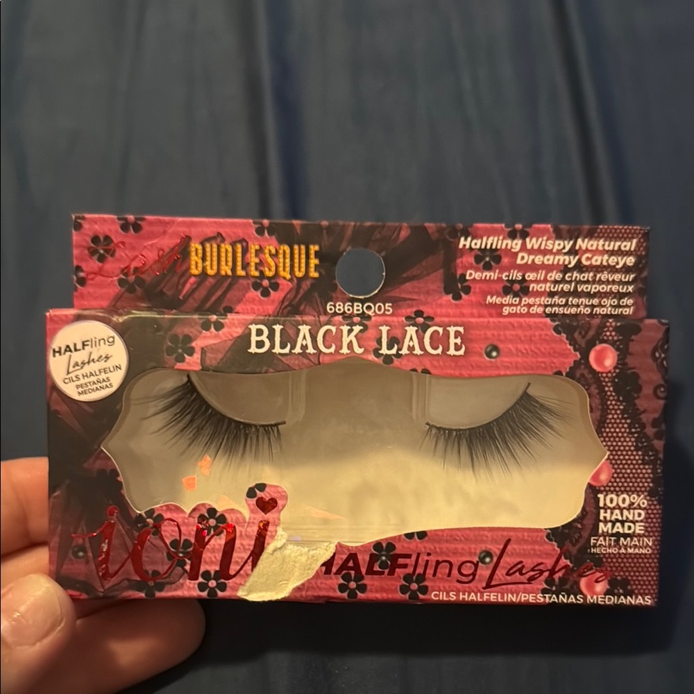 Black Lace False Eyelashes